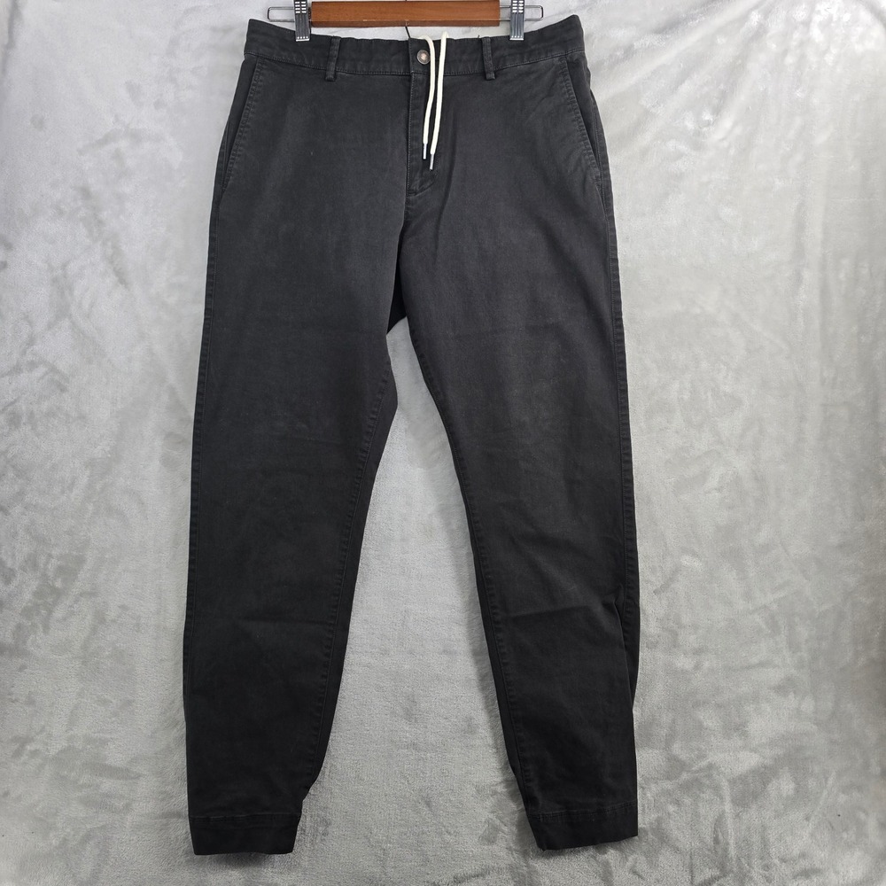 Flint and Tinder 365 Jogger Pants Chino Stretch Drawstring Size 32 Gray NEW
